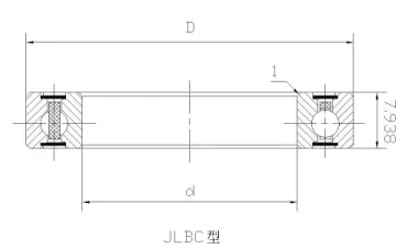 JLBC深溝球密封等截面薄壁軸承